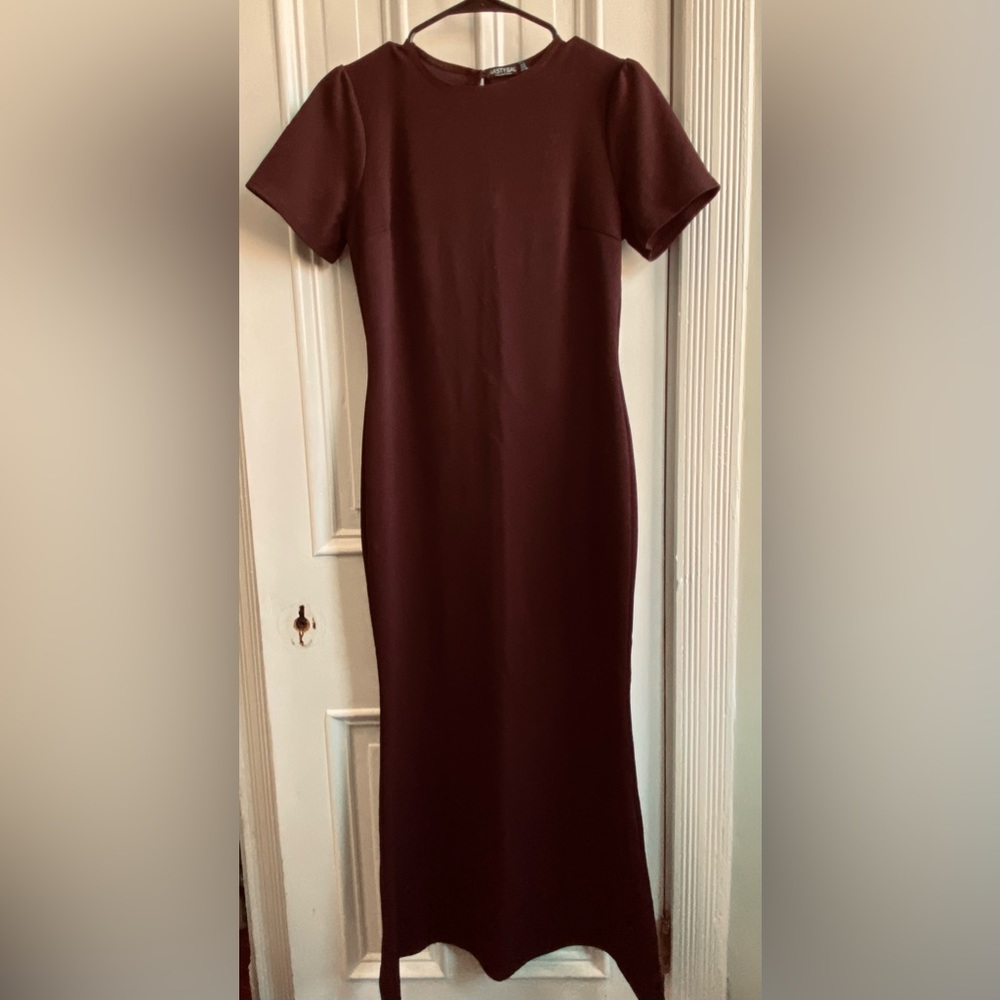 Nasty Gal Puff-Sleeve Gown